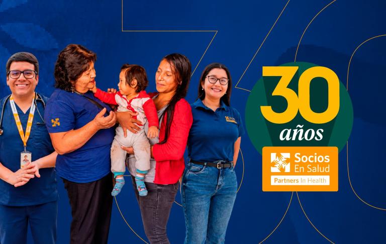 socios en salud 30° aniversario