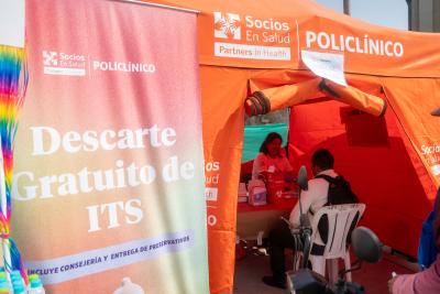 Policlínico Socios En Salud en la Marcha del Orgullo 2026