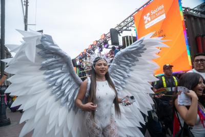 SES participó por quinto año consecutivo en la Marcha del Orgullo LGTBIQ+