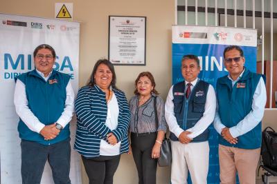 Inauguración de Centro TAR en Carabayllo