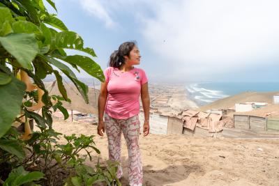 Dina Bustilles en Ventanilla - SAMIA