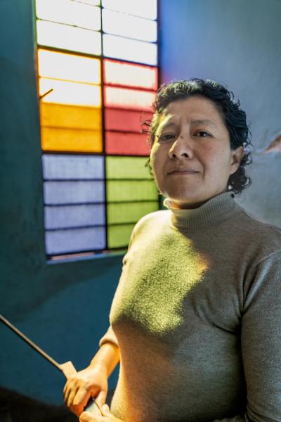 Isabel Alegre, paciente de ALMA del Programa ENT