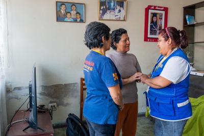 Agentes comunitarias de ALMA, proyecto del Programa ENT
