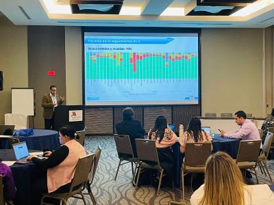 Dr. Alberto Mendoza en Reunión Regional de Jefes de Programas Nacionales de VIH y Tuberculosis de América Latina y el Caribe