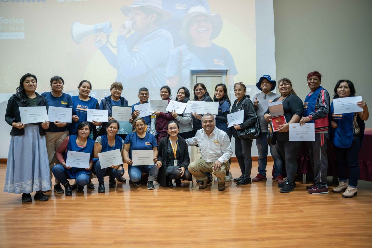 SOCIOS EN SALUD - AGENTES COMUNITARIOS (